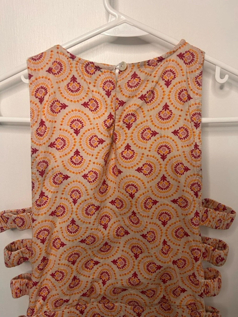 ANTHROPOLOGIE LOVE & LIBERATION TIERED SIDE CUTOUT SUNDRESS SIZE SMALL - Picture 10 of 14